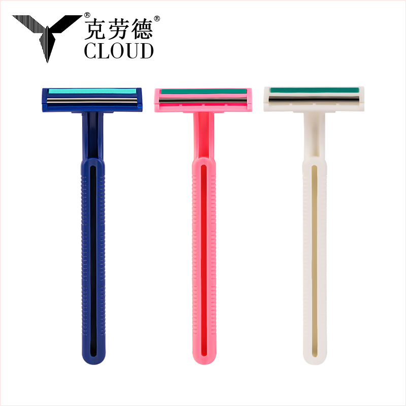 Rasoio riutilizzabile femminile per pelli sensibili