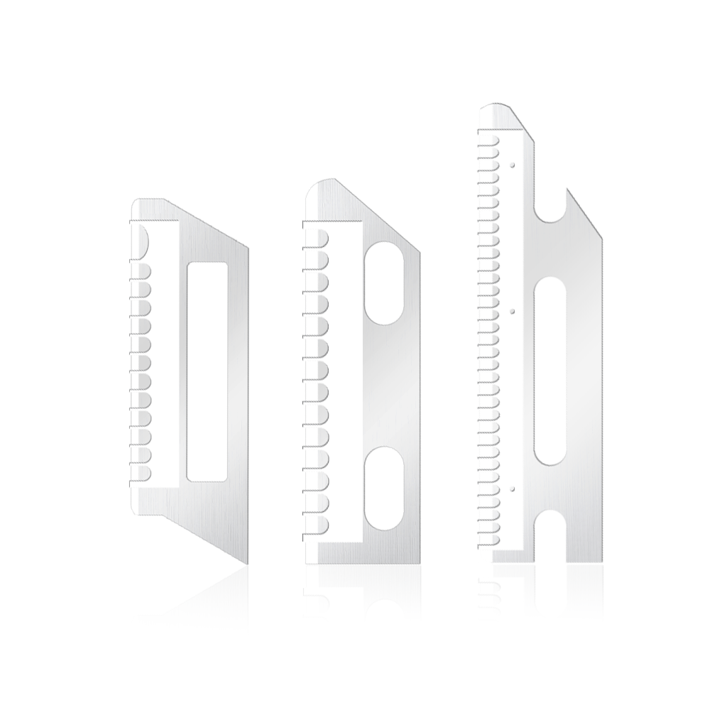 Lame di rasoio modellanti portatili in acciaio inossidabile ultra-lisce