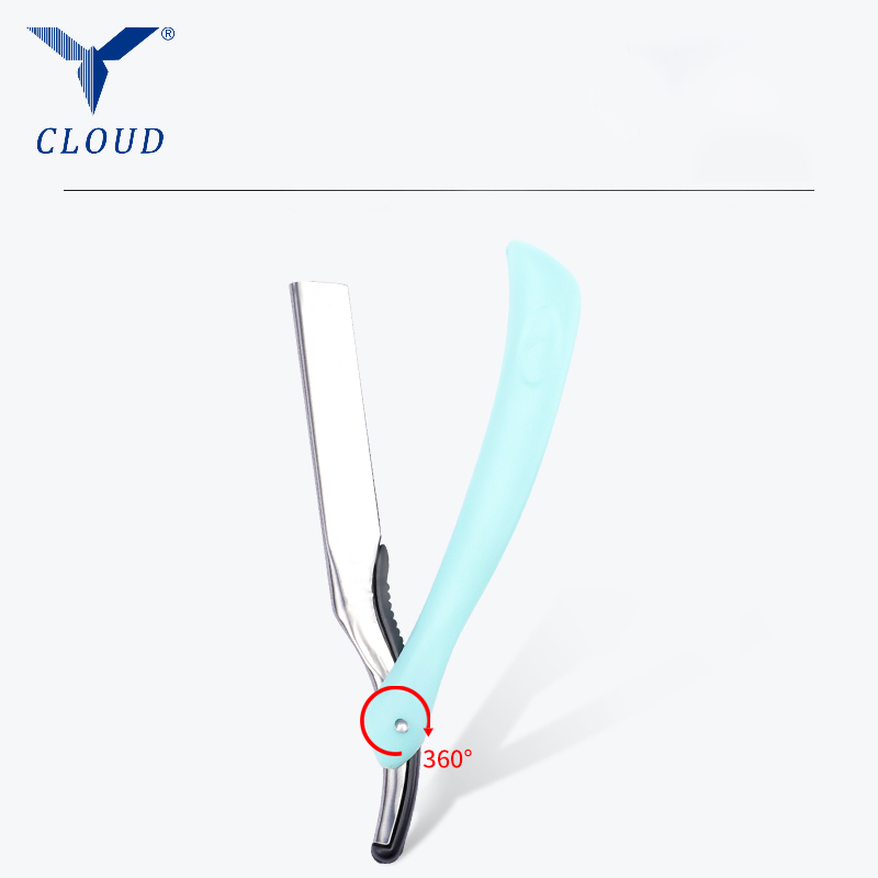 Set di rasoi a 77 lame per modellare i capelli in acciaio inossidabile con impugnatura comoda