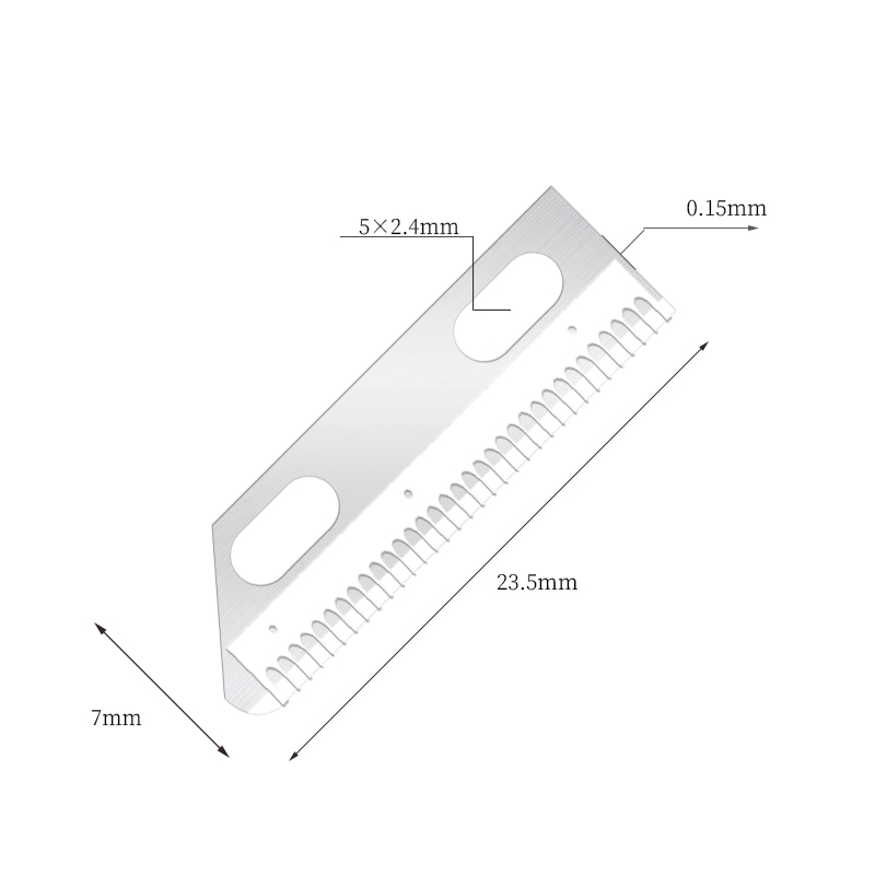 Lame di rasoio modellanti portatili in acciaio inossidabile ultra-lisce