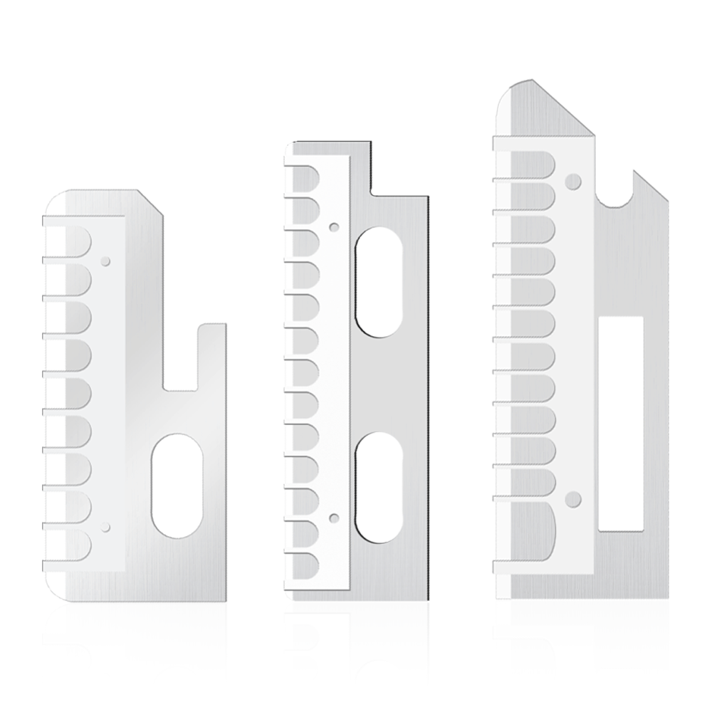 Lame di coltello per modellare le sopracciglia affilate di precisione in acciaio inossidabile