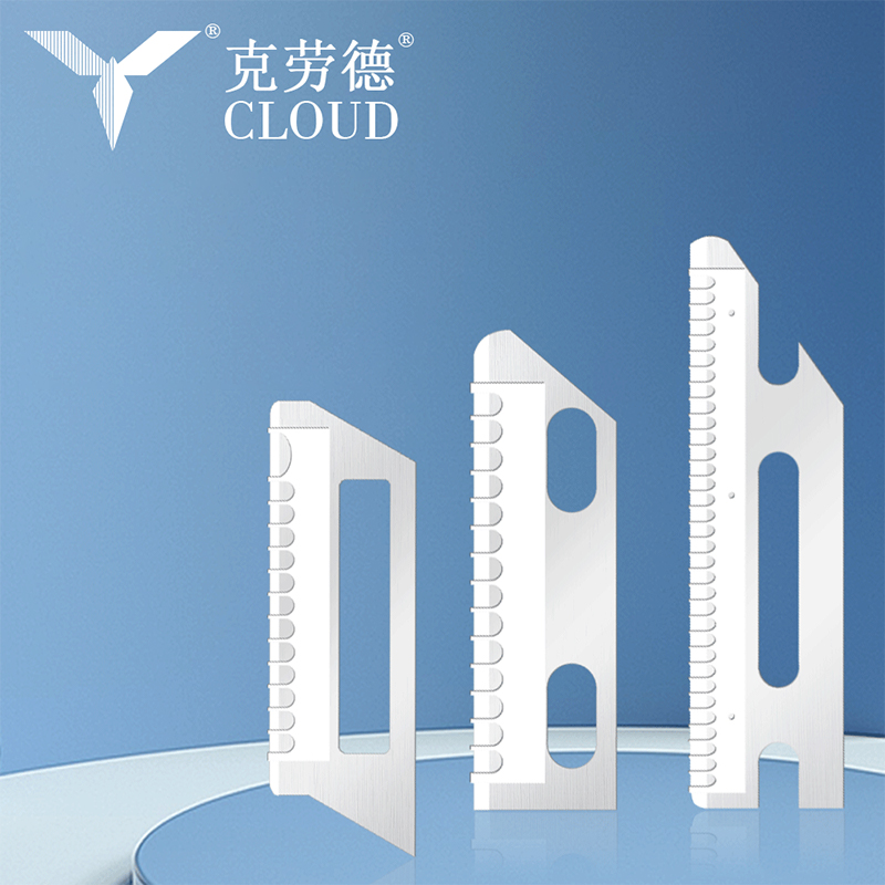 Lame di rasoio modellanti portatili in acciaio inossidabile ultra-lisce